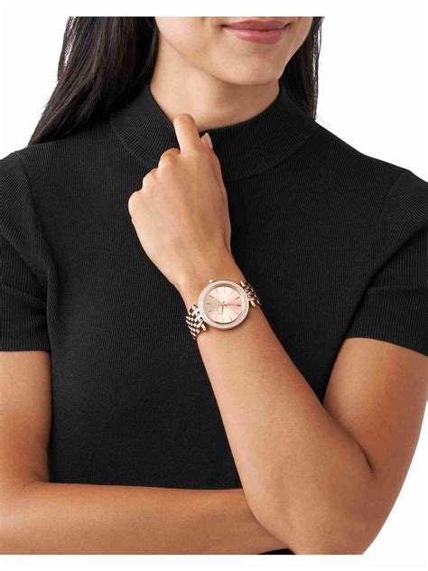 michael kors mk3192 darci rose gold watch
